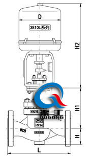 电动压力调节阀（配3810L执行器）