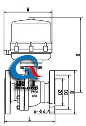 电动防爆球阀(配361执行器)