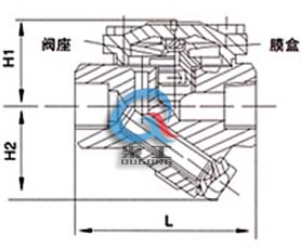 CS16H膜合式疏水阀 (螺纹连接)