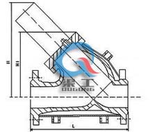 Y型保温过滤器（结构图）